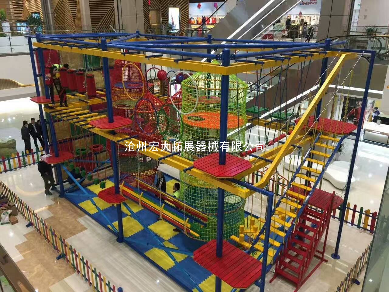日字型,目字型儿童拓展器材