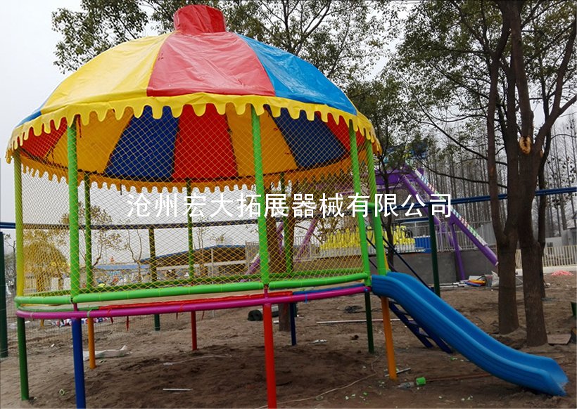 蹦跳床-户外拓展体能乐园-青少年拓展器材