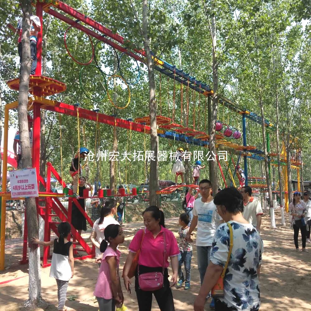 户外拓展体能乐园，青少年拓展训练器材