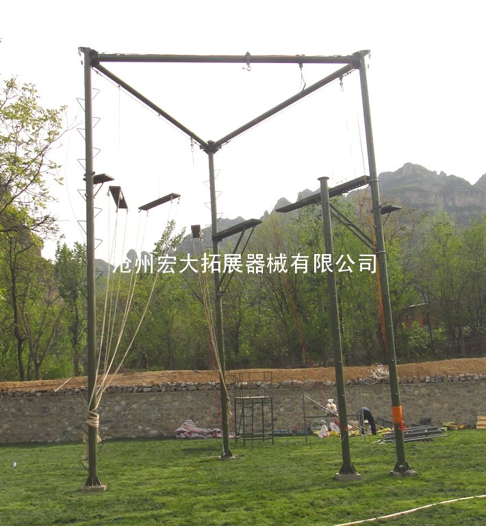 高空拓展器材，拓展高空架