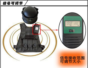 信号接收大小可调节，真人cs装备厂家，室内真人cs